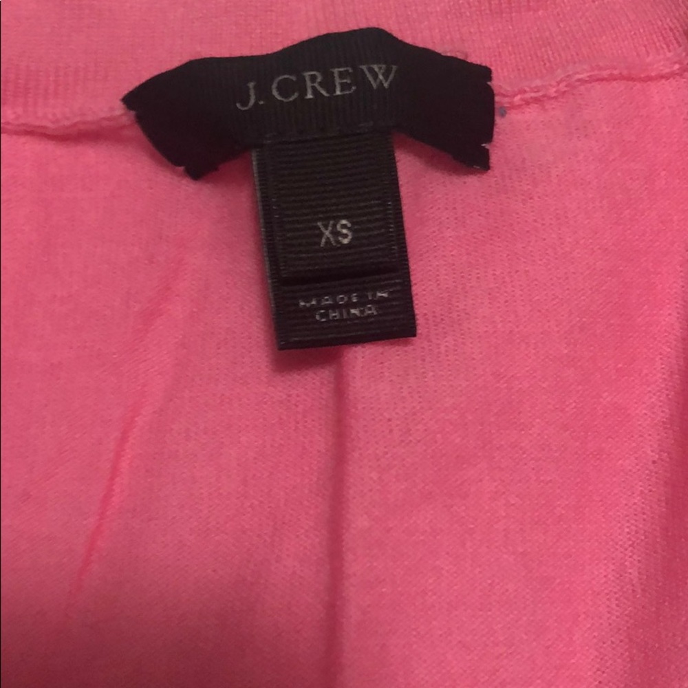 Pink J.Crew cardigan - Picture 2 of 3